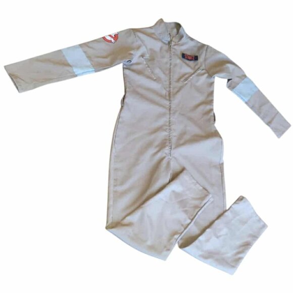 Ghostbusters Jumpsuit Stantz Badge Child Kids Costume Halloween Sz L - Picture 1 of 9